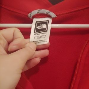 The North Face red men's fleece XL